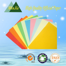 Colorful Copy Paper for Text Book Raw Color Paper Direct Factory